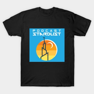 Podcast Stardust Beachy Logo T-Shirt